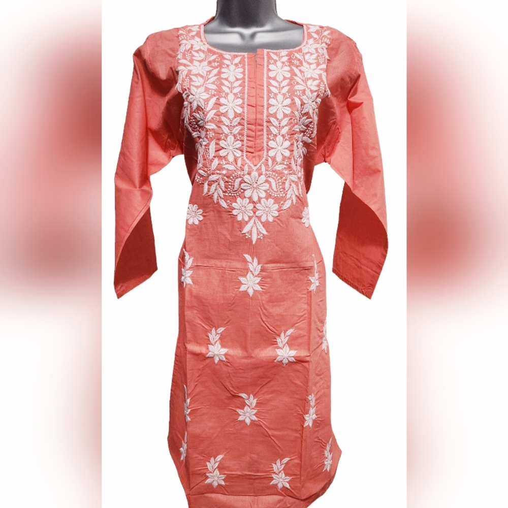 Asta Selections - Hand Embroidered Cotton Kurta